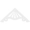 Ekena Millwork Pitch Marshall Architectural Grade PVC Gable Pediment, 36"W x 16 1/2"H x 1"P (11/12) GPP036X017X100MAR - alternate 2